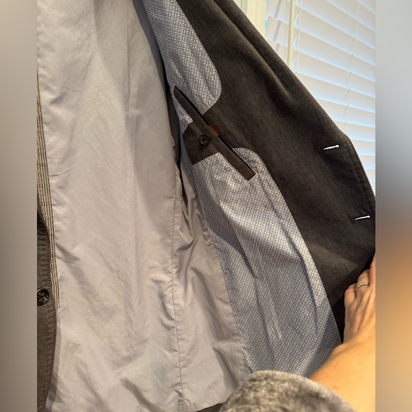 Boss Orange Gray Sport Jacket Size 40R - Picture 7 of 11